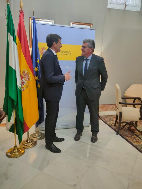 Primera reunión de trabajo entre los Delegados del Gobierno de Ceuta y Andalucía