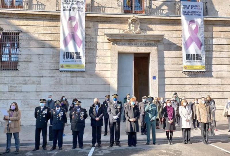 La delegada del Gobierno condena el ultimo caso de violencia machista confirmado en la Comunitat Valenciana