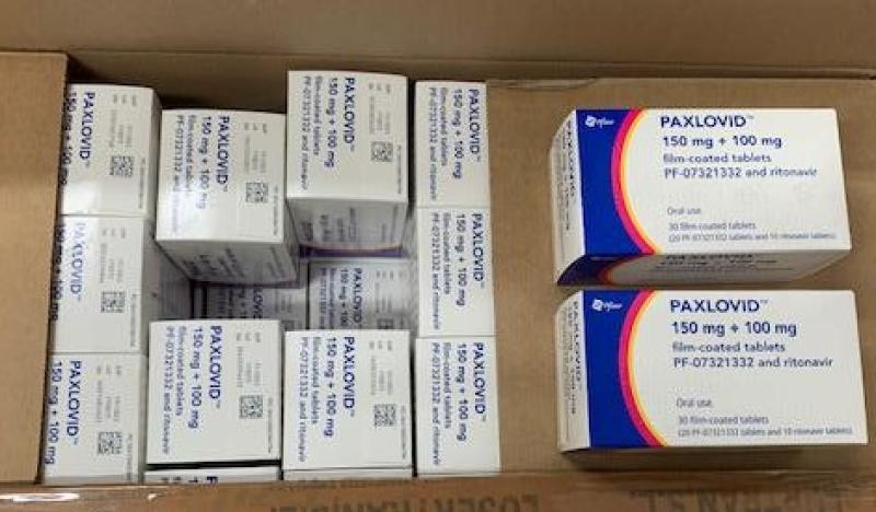 La C.Valenciana recibe 1.271 tratamientos en la primera entrega del medicamento Paxlovid® para la lucha contra la progresión del COVID