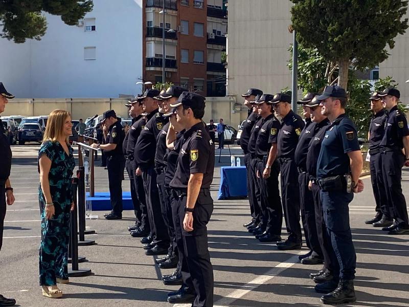 
Presentación de los 143  nuevos Policías Nacionales en prácticas para la provincia de Valencia
