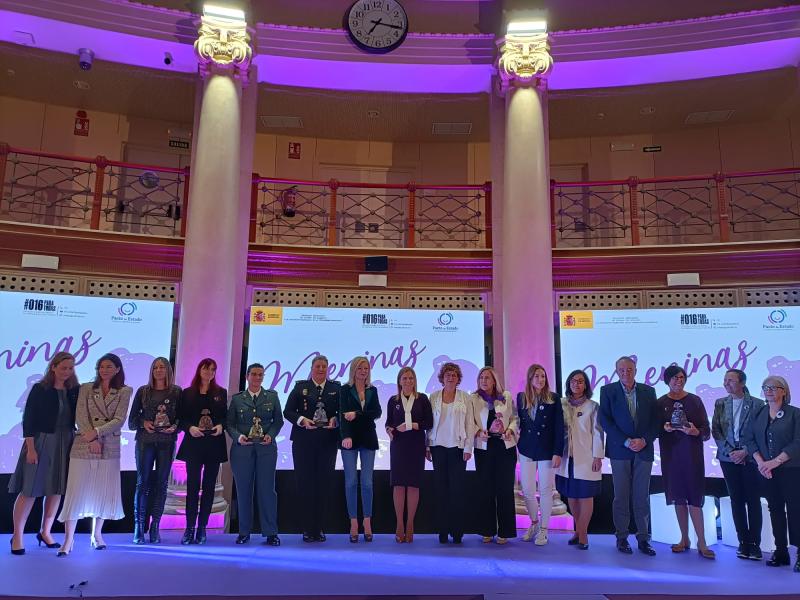 La Delegación del Gobierno en la C.Valenciana entrega las Meninas 2022 para reconocer las acciones de lucha contra la violencia machista