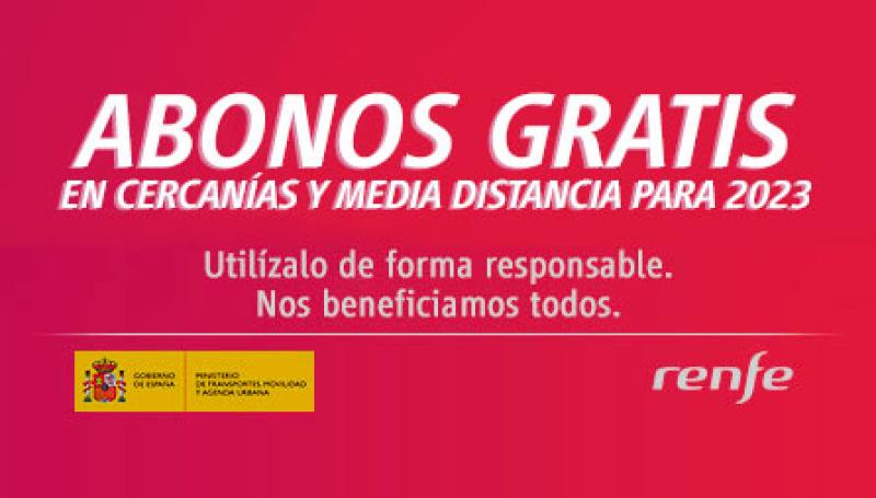 Renfe expide cerca de 254.000 abonos gratuitos de Cercanías y Media Distancia en la Comunitat Valenciana 