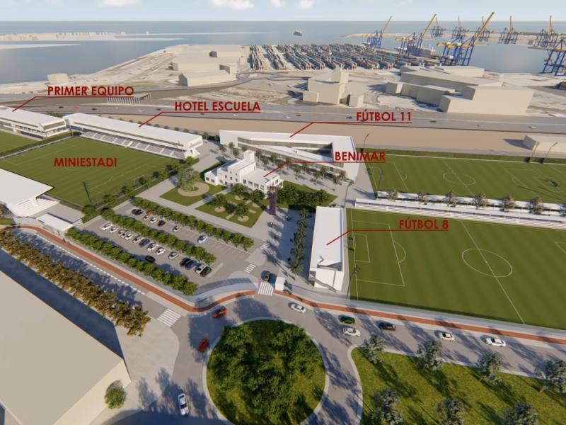 El Gobierno autoriza la nueva ciudad deportiva del Levante U.D. en el barrio de Natzaret en València
