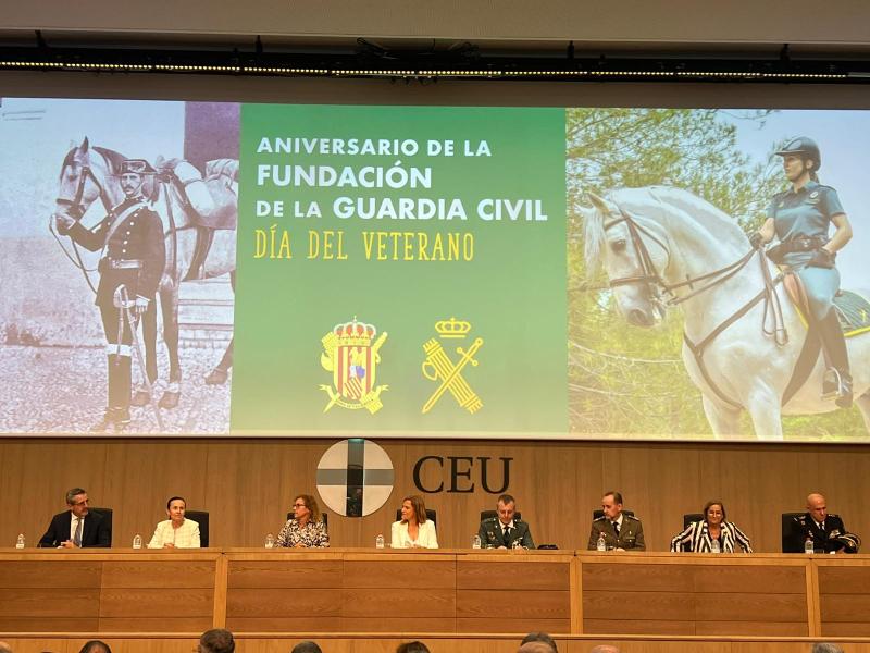 <br/>La delegada del Gobierno preside la conmemoración del 179 aniversario de la fundación de la Guardia Civil<br/>