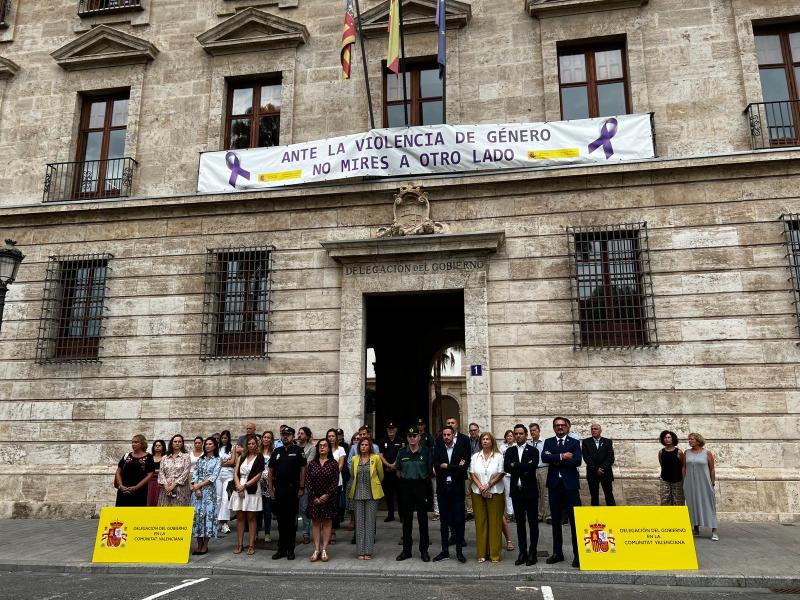 La delegada del Gobierno condena los dos últimos casos de violencia machista en la Comunitat Valenciana
