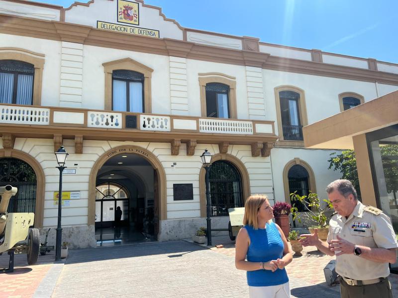Visita a la Delegación de Defensa en la Comunitat Valenciana