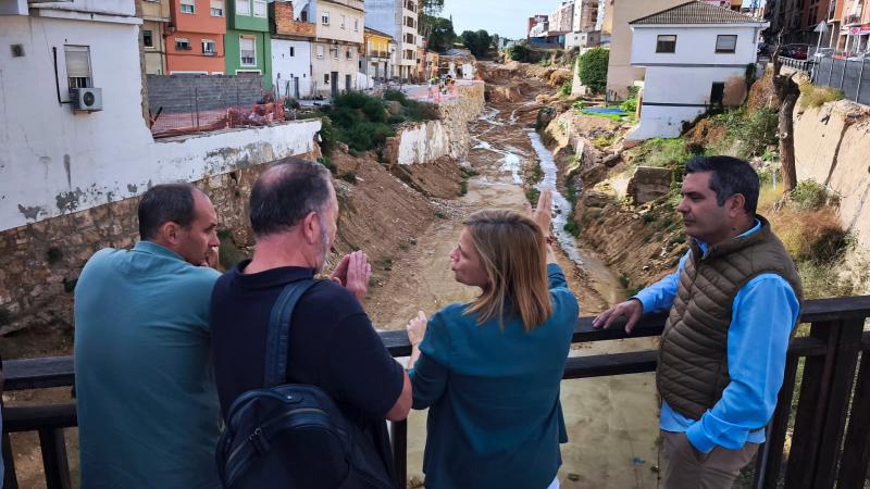El Gobierno de España destina 8,6M€ para la reparación del barranco del Poyo El Gobierno de España destina 8,6M€ para la reparación del barranco del Poyo