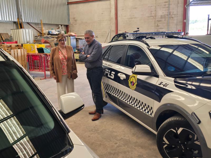  Antonia García Valls visita los nuevos proyectos que se están llevando a cabo en el municipio de Soneja 