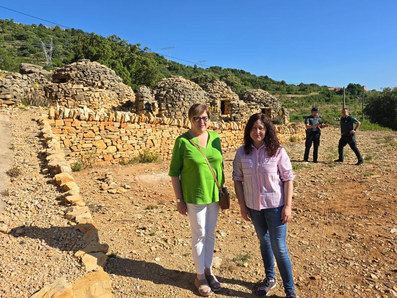 Antonia García Valls visita el Mas de la Mezquita, finalista en los Premios de Excelencia a la Innovación para Mujeres Rurales  