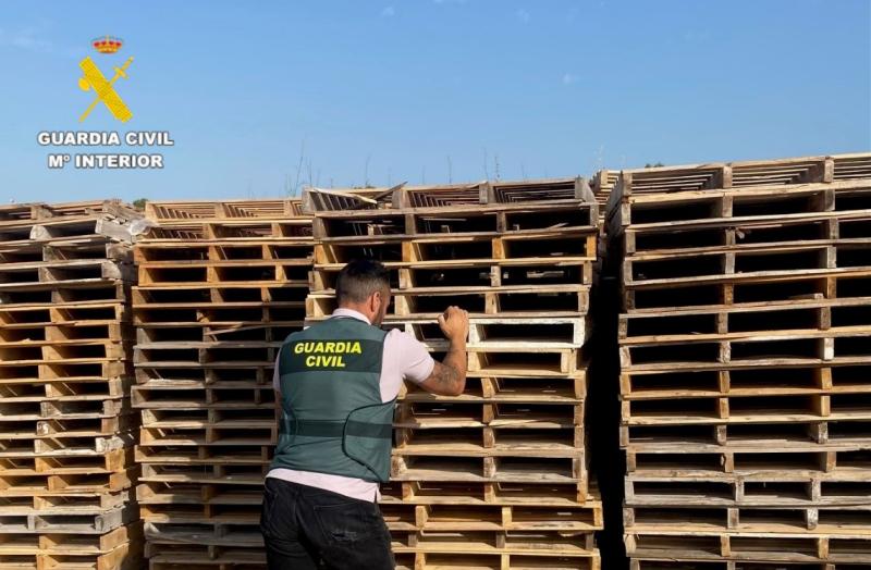 Detenido por el robo de más de un centenar de palets de madera en una empresa de Alcora 