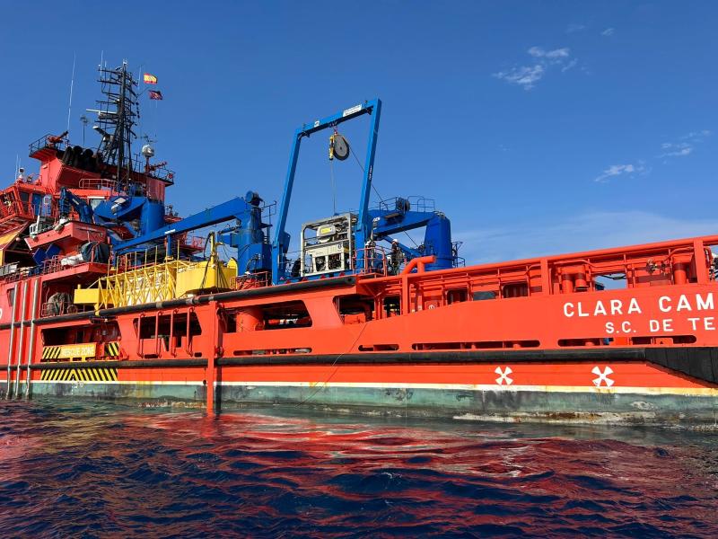 Salvamento Marítimo se sumerge en aguas de Castellón para comprobar el estado del petrolero Woodford Salvamento Marítimo se sumerge en aguas de Castellón para comprobar el estado del petrolero Woodford