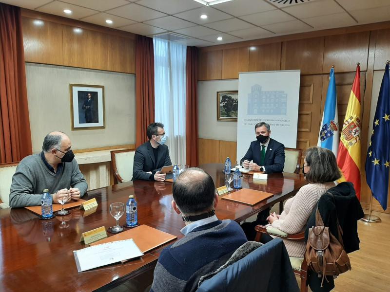 José Miñones traslada aos traballadores de *Navantia o compromiso do Goberno co futuro do emprego nos estaleiros de Fene e Ferrol