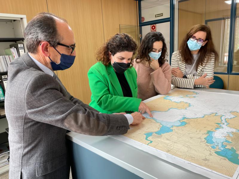 María Rivas subliña a importancia do labor da Capitanía Marítima de Ferrol con máis de 2.000 despachos mercantes e pesqueiros durante o ano pasado 