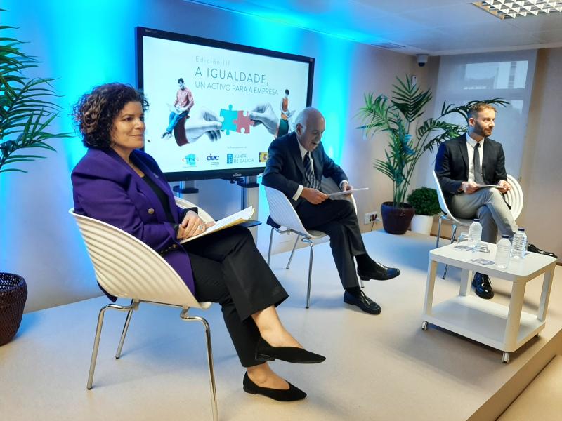 María Rivas refrenda el compromiso del Gobierno por la igualdad “real y efectiva” de las mujeres y de los hombres y los Planes de Igualdad para “hacer la empresa más competitiva”