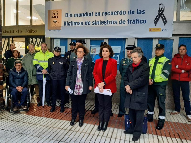 María Rivas recuerda a las 37 víctimas que perdieron la vida en las carreteras de la provincia en lo que va de año 