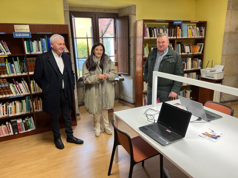 El Ministerio de Educación colabora con el Ayuntamiento de Xermade para ofrecer formación a distancia a los adultos de la localidad