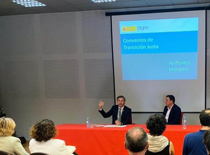 José Miñones avanza dúas novas convocatorias de axudas por 50 millóns de euros para impulsar proxectos empresariais nos concellos das zonas de transición xusta 