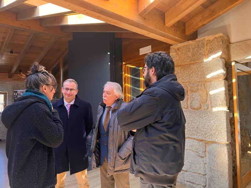 Emilio González pone en valor los más de 18 millones que el Gobierno invierte en Ourense para acercar la conectividad al 100% de la población