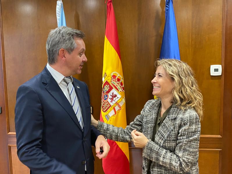 José Miñones constata el compromiso del Gobierno con las infraestructuras de Galicia, con la aprobación de nuevas actuaciones para las intermodales de A Coruña y Ourense