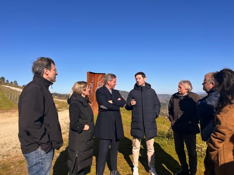 José Miñones valora en Ribadavia el impulso del Gobierno de Pedro Sánchez la una industria más sostenible y competitiva en Galicia y destaca los 1.800M€ del PERTE Agroalimentario