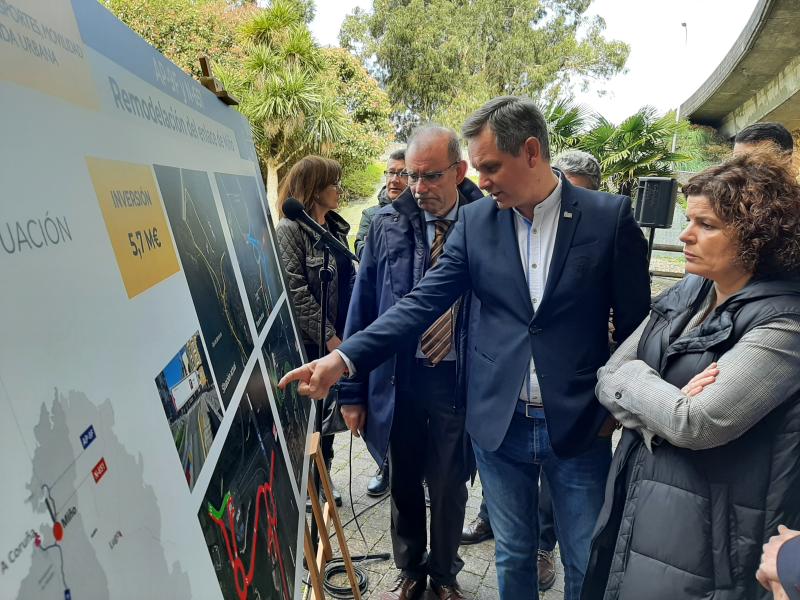Mitma anuncia la aprobación del proyecto de Remodelación de la Avenida Alfonso Molina (AC-11) de A Coruña y comienza los trámites de licitación de las obras