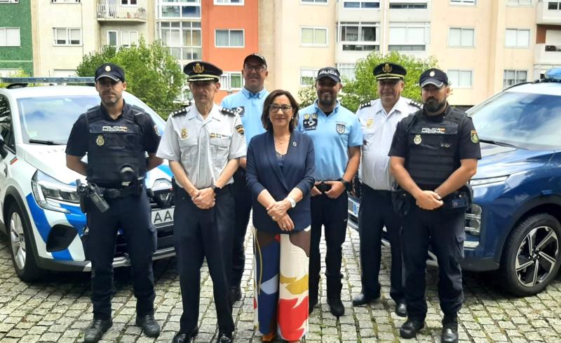 Maica Larriba subraya la importancia de la colaboración policial transfronteriza con Portugal para la mejora de la atención al ciudadano y al turista en Vigo este verano