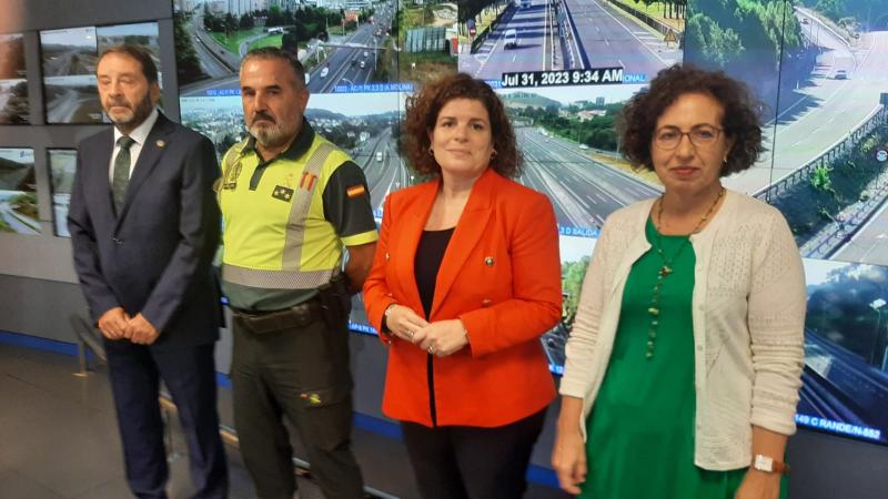 María Rivas pide prudencia e responsabilidade ao volante para frear a sinistralidade e reducir o número de vítimas nas estradas durante a Operación Primeiro de Agosto 