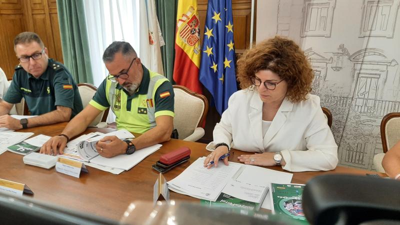 María Rivas supervisa o dispositivo de seguridade do 54º *Rallye de Ferrol para garantir que se desenvolva co menor número de incidencias 