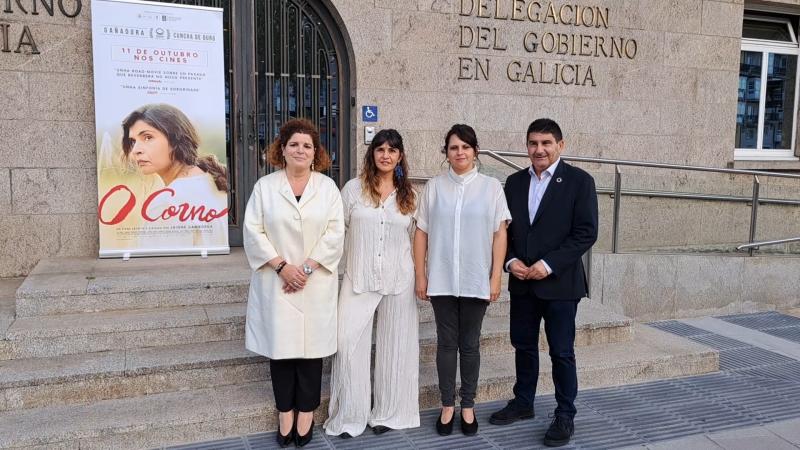 Pedro Blanco traslada sus felicitaciones al equipo de 'O Corno' por la Concha de Oro, ejemplo del potencial y talento del sector audiovisual de Galicia
