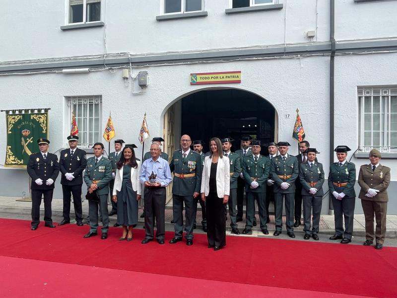 Isabel Rodríguez felicita a los agentes de la Guardia Civil por velar por la seguridad de los lucenses y destinar recursos a la prevención de la delincuencia