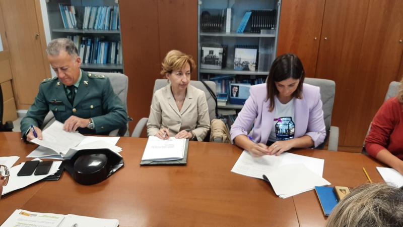 Moaña suscribe el protocolo de colaboración entre la Guardia Civil y la Policía Local para la protección de víctimas de violencia de género

