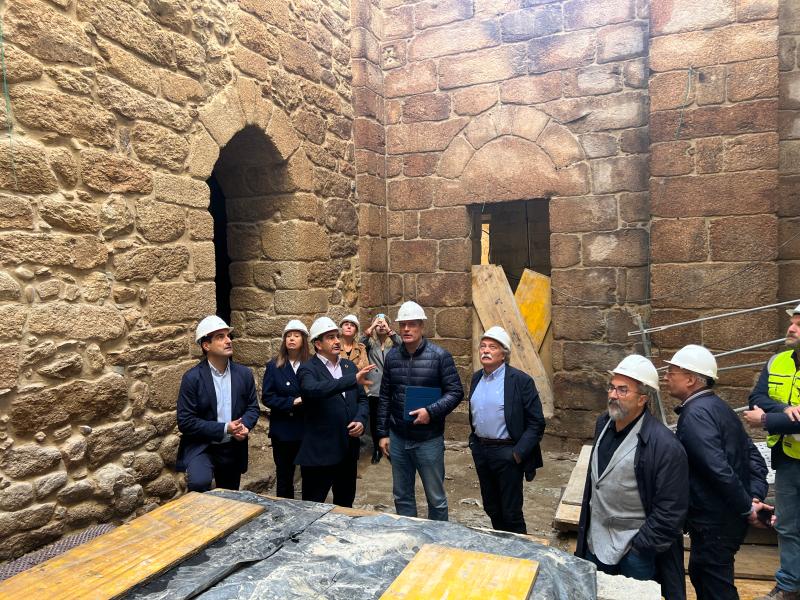 Pedro Blanco anuncia que las obras del Museo Arqueolóxico Provincial de Ourense se encuentran en la “recta final”, con una “inversión histórica” de más de 11 millones de euros 