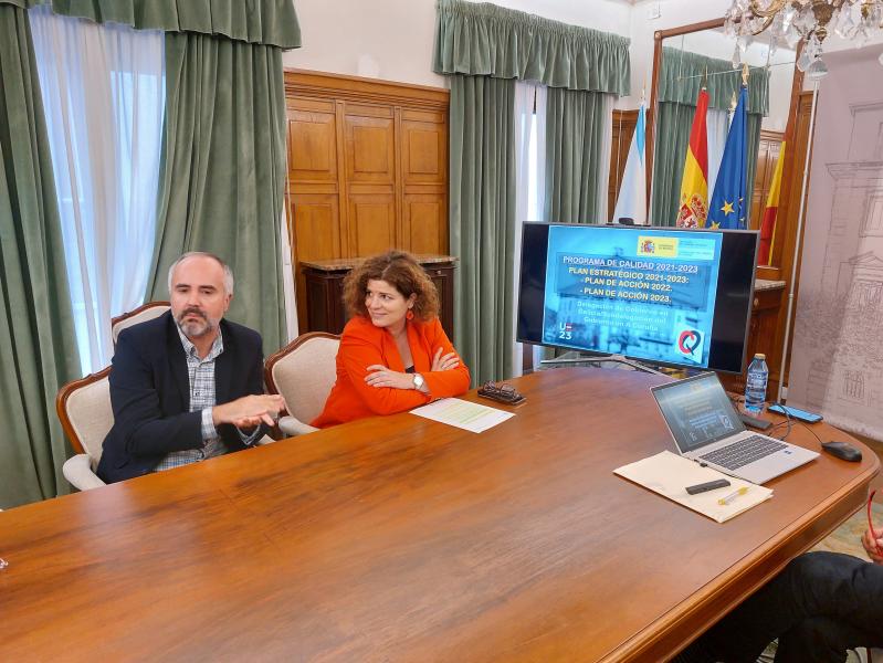 María Rivas destaca la apuesta de la Subdelegación del Gobierno en A Coruña por la mejora de los servicios públicos gracias a la ejecución del Plan Estratégico 2021-2023 que tendrá continuidad hasta 2026