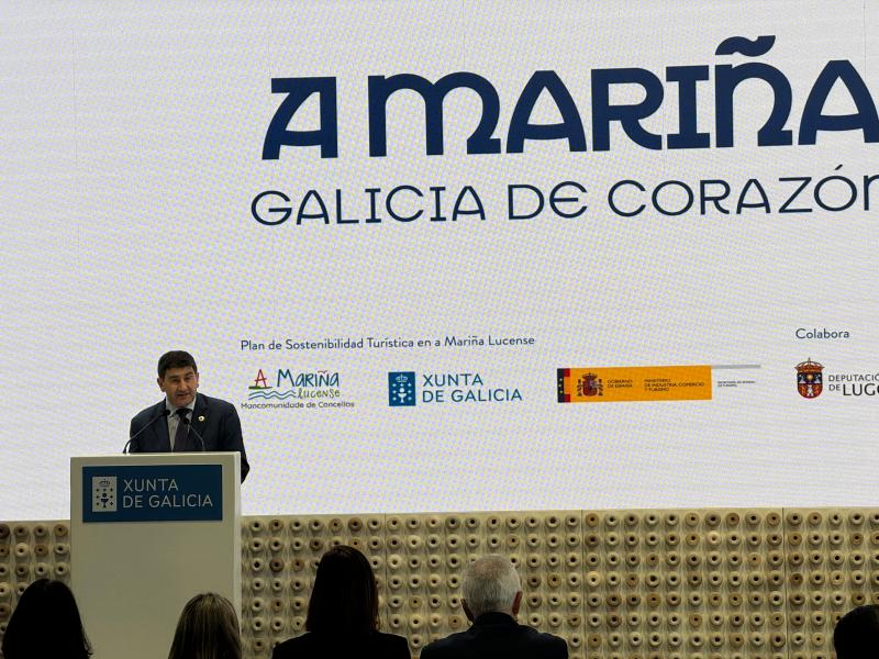 Pedro Blanco apoya en Fitur la presentación de la nueva marca turística de A Mariña de Lugo