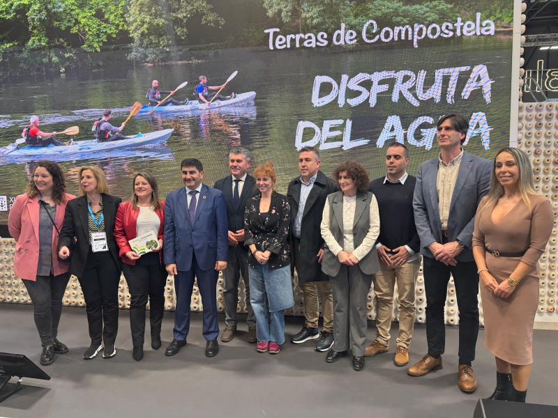Pedro Blanco apoya en Fitur la presentación del nuevo producto turístico del Plan de Sostenibilidad Turística 