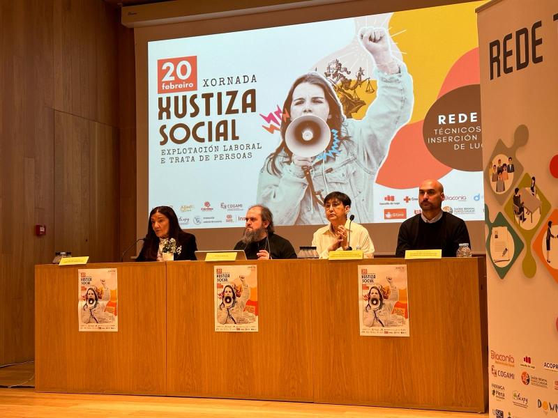 Isabel Rodríguez inaugura la jornada de la Red de Técnicos y Técnicas de Inserción Laboral en Lugo por el Día Mundial de la Justicia Social 