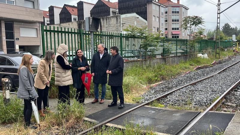 Pedro Branco informa da mellora da seguridade da liña do tren ao paso polas localidades de Ourense e Sarria coa próxima supresión de 7 pasos a nivel nos que ADIF inviste 7*M€
