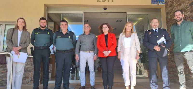 María Rivas destaca la baja tasa de criminalidad del ayuntamiento, 7 puntos por debajo de la media de la provincia