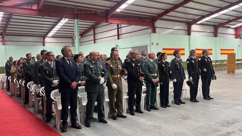 La Subdelegación del Gobierno en Ourense felicita a los agentes del cuerpo de la Guardia Civil por sus 180 años de compromiso y servicio a la ciudadanía
