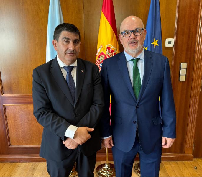 Pedro Blanco nombra a Eladio Santos nuevo subdelegado del Gobierno en Ourense