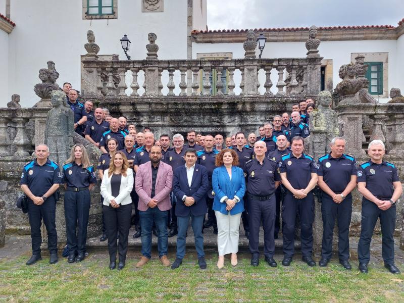 El delegado del Gobierno agradece a las Policías Nacional y Locales de Galicia su trabajo por la seguridad y la convivencia de la ciudadanía
