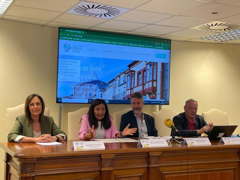 La subdelegada del Gobierno en Lugo pone en valor a innovación digital para la dinamización del rural gallego en la presentación de la herramienta web `Aldeas Vivas´