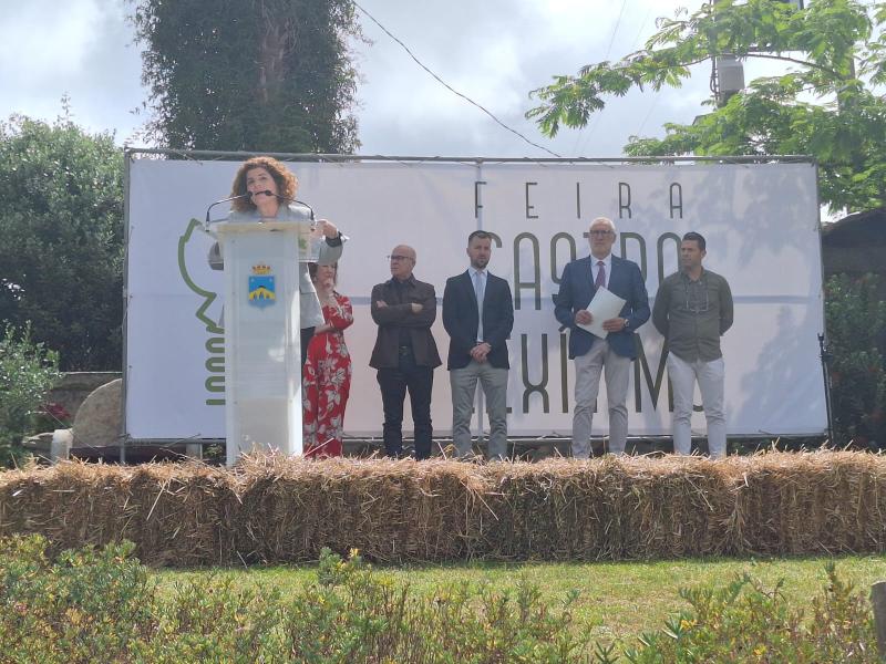 María Rivas participa na inauguración oficial do I Feira *GastroLexítimo, un evento *gastrosocial para pór en valor os produtos tradicionais