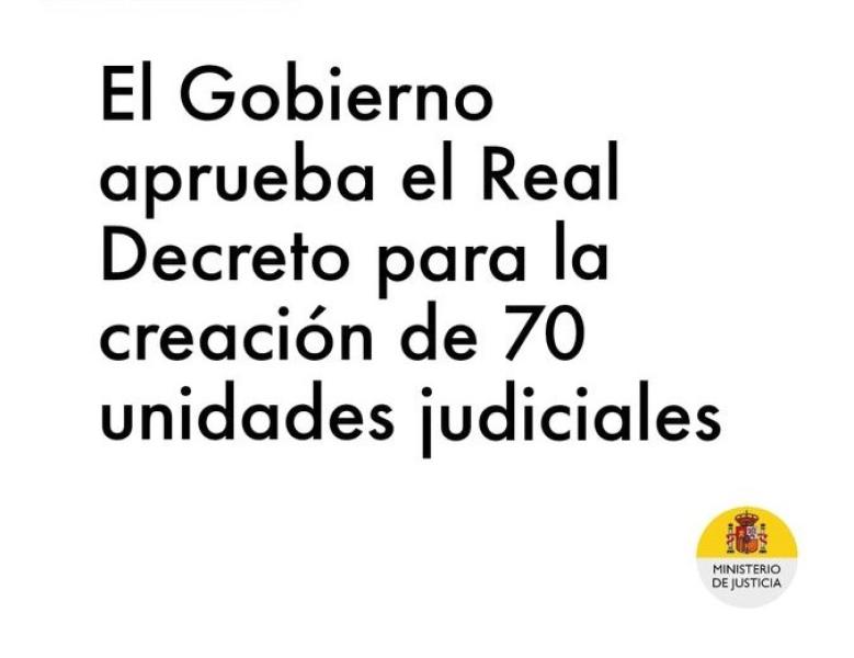 El Gobierno de España aprueba la creación de una nueva unidad judicial en La Rioja