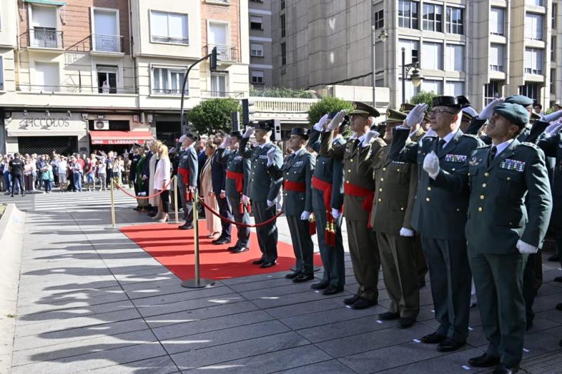 El secretario de Estado de Seguridad inagura en Logroño los actos conmemorativos por la festividad de la Patrona de la Guardia Civil