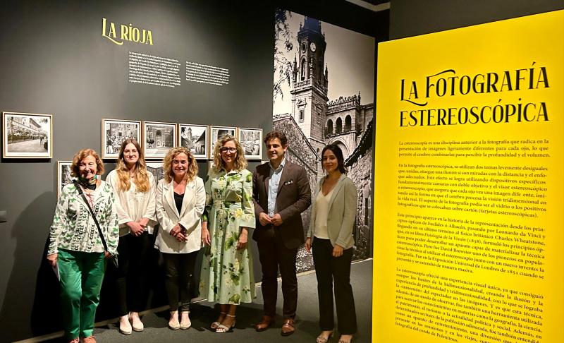 El Ministerio de Cultura inaugura la programación expositiva en la Escuela de Patrimonio Histórico de Nájera con una muestra de fotografía estereoscópica