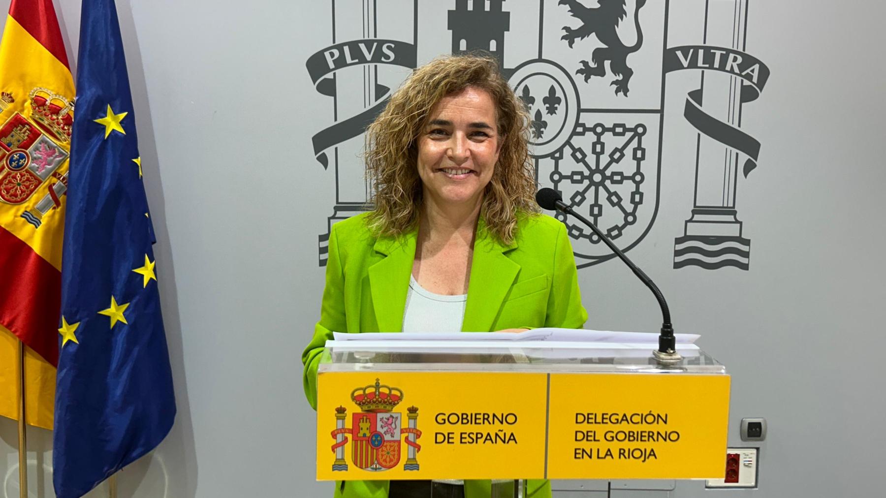 Arraiz Nalda ejemplifica el compromiso del Gobierno central con La Rioja a través de los 14 millones de euros que destinará a la cosecha en verde