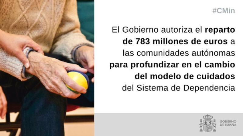El Gobierno destina 17,8 millones de euros a La Rioja para profundizar en el cambio del modelo de cuidados del Sistema de Dependencia El Gobierno destina 17,8 millones de euros a La Rioja para profundizar en el cambio del modelo de cuidados del Sistema de Dependencia