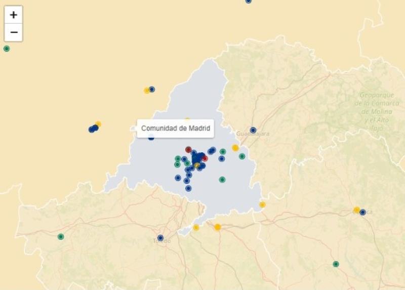 Interior lanza un mapa interactivo para consultar las nuevas comisarías y cuarteles que se están construyendo por toda España