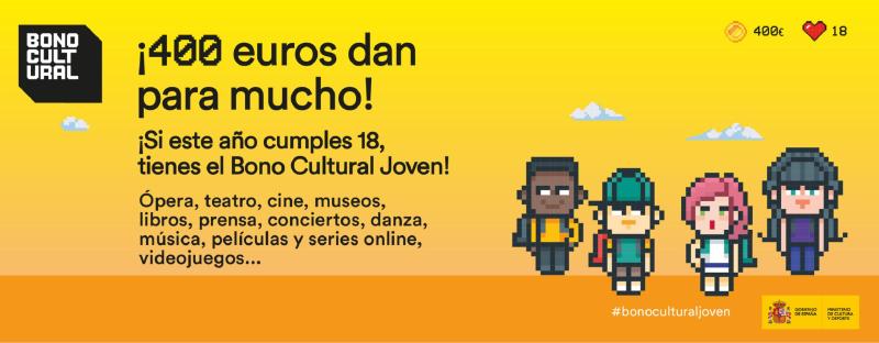 En torno a 71.030 jóvenes de la Comunidad de Madrid pueden solicitar ya el Bono Cultural Joven 2023